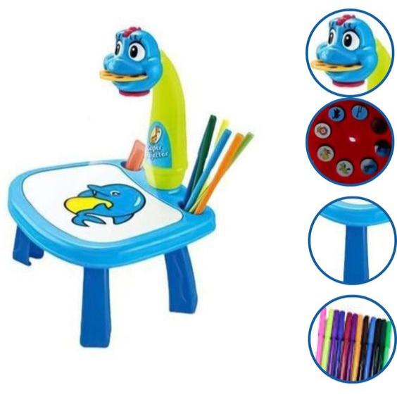 Kids Projector Drawing Table – Interactive Learning and Art Station for Creative Play