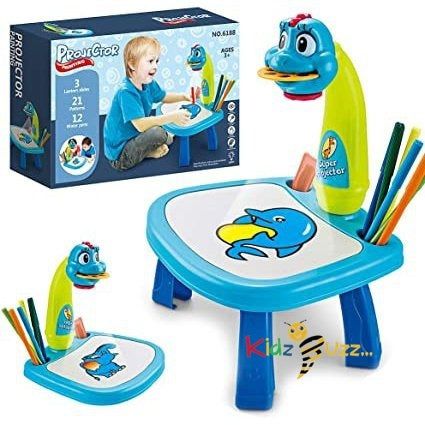 Kids Projector Drawing Table – Interactive Learning and Art Station for Creative Play