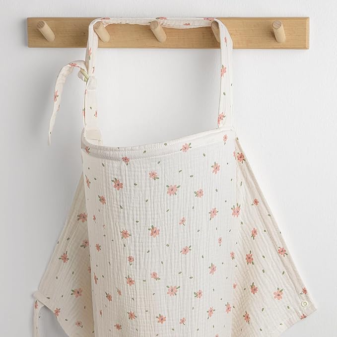 MOM Breastfeeding Nursing Cover – Lightweight & Breathable Privacy Shawl (Random Colour)