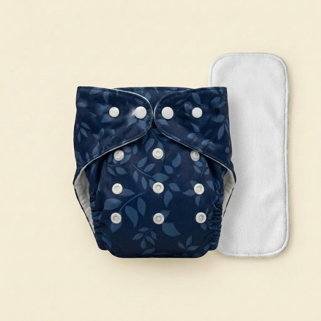 Dazziko Washable & Leakproof Baby Cloth Diaper (With Insert Pad )